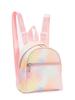Comercio Exterior Transfronterizo Más Vendido Mochila para Mujer Arcoíris Multicolor PU Acolchada Mini Mochila Moda Casual Sentido de Alta Gama Mochila Escolar