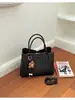 Elegante y estilosa cartera pequeña para mujer, nuevo bolso cruzado versátil de moda 2026, bolso de mano para el trabajo, bolso tipo cubo tote