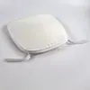 Cojín para Silla de Bambú Blanco Dorado Cojín para Asiento de Silla de Boda Esponja Cojín de Piel PU Silla de Hotel Silla de Boda al Aire Libre