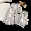 Pijama Infantil 2026 Novo Modelo Algodão Nuvem Primavera e Outono Manga Longa Desenho Animado Doce Princesa Roupa de Casa para Crianças Maiores
