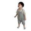 Ropa de Bebé Niño Verano 2025 Mameluco de Verano para Bebé Delgado Estilo Coreano Ropa para Niños Cangurera para Bebé Ropa de Pedos
