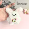 Muñecos para lanzar en bodas, llaveros de peluche, colgantes de muñecos para mochilas de mujer, pequeños regalos promocionales al por mayor