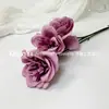 Arreglos Florales Morados para Bodas, Arreglos Florales Transfronterizos al por Mayor, Flores Decorativas para Bodas, Rosas Moradas