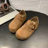2026 Zapatos Retro de Deslizamiento Versátiles, Lindos y Originales para Mujer con Detalle de Hebilla, Nuevo Modelo de Otoño con Aumento Interno de Altura para Uso Casual
