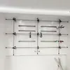 Grelha para Capela de Exaustão Rack Sintético para Gabinete de Exaustão Rack de Fixação de Tubos de Duas Fileiras Material de Aço Inoxidável Material de Haste de Fibra de Vidro