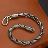 Estilo Literário Xiangxu Nova Moda Pulseira de Rattan Auspiciosa Presente de Aniversário Masculino Estilo Retro de Luxo Leve Fabricante Estoque Pronto