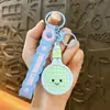 Lindo Llavero Colgante de Raqueta de Tenis, Encanto de Bolso Moderno y Adorable, Llavero de Coche, Pequeño Regalo al por Mayor