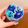 Goma de Pelo de Encaje de Colores para Mujer No Daña el Cabello Diadema para Bebé Accesorios para el Cabello Goma para Cola de Cabello de Niña Diadema