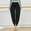 Modal Casual Dance Costume Lantern Pants Calças de Prática Soltas Femininas Calças de Dança Latina Adulta