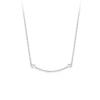 Collar de Plata Esterlina s925 con Cara Sonriente para Mujer, Cadena de Clavícula Sonriente de Plata Esterlina, Colgante de Diseño Nicho Sencillo y Elegante de Lujo Ligero