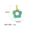 Pingente Moda Transfronteiriça Árvore Grande Golfinho Micro-Incustado Zircônia Pingente de Colar para Mulheres Design Simples Elegante Acessórios de Joias