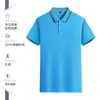 Camisa polo com lapela masculina e feminina macacão curto personalizado impressão publicidade camisa cultural roupa de grupo roupa de trabalho personalizada logotipo