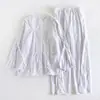 Ropa de lactancia fácil de poner para otoño e invierno para personas encamadas, paralizadas y con fracturas, adecuada para rehabilitación, fisioterapia, acupuntura, diálisis y quimioterapia, disponible en tallas holgadas y grandes