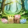 Xiaohongshu Más Vendido Lindo Zorro Guardián Caja Ciega de Cristal Estilo Chino Decoración del Hogar Decoración de Escritorio Pequeños Regalos Culturales y Creativos Venta al por Mayor