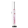 Tenedor de Acero Inoxidable para Cutícula Tira Frotadora de Doble Cara Artefacto para Cuidado de Manicura Exfoliante Herramienta de Manicura Lima de Uñas