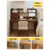 Mesa com Estante Integrada Mesa de Estudo Doméstico para Estudantes Mesa de Escritório Simples Novo Modelo 2026 Mesa de Computador de Parede para Quarto