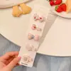 Pinzas para el pelo súper lindas de tela para niñas, Pinzas para el pelo de bebé que no dañan el cabello, Pinzas laterales y para el flequillo de niños, Pinzas de pico de pato