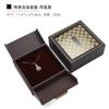 Caja de Pulsera Tradicional de Alta Gama con Tapa y Base, Sensación de Alta Gama, Caja de Almacenamiento de Joyería para Pulseras y Colgantes, Al por Mayor en Stock