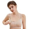 Roupa íntima para gestantes plus size Sem costura Sem aro Abertura frontal Respirável Sutiã respirável Confortável Sustentação Fina