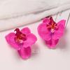 8cm simulação Phalaenopsis adorno de cabeça presilha de cabelo flor de cabeça DIY decoração de cabeça buquê de casamento flores de simulação