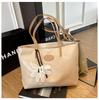 Bolso Tote para Mujer 2025 Estilo Nuevo Simple y de Moda Bolso de Hombro para Viajar Gran Capacidad Retro Casual Bolso de Hombro para Mujer Moderno