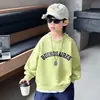 Sudadera para niño, nuevo estilo otoño 2026, conjunto de dos piezas de otoño para niños, prenda exterior, ropa de otoño para bebé, conjunto de otoño para niño
