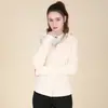 Chaqueta Cálida con Capucha de Terciopelo Espeso Austriaco para Otoño e Invierno, Ropa Exterior, Sudadera Deportiva Ajustada a Prueba de Viento para Correr y Uso Casual para Mujer
