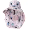 Sombrero de Protección Solar de Verano para Trabajos de Granja, Sombrero Chal de Gasa Burbuja, Sombrero de Protección Solar para Mujer, Sombrero de Ala Ancha para Ciclismo, Sombrero para Recoger Té al Aire Libre