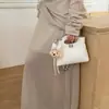 Bolsa Pequena Acolchoada com Corrente Estilo Francês para Mulheres, Nova Moda Primavera/Verão 2026, Bolsa de Ombro Transversal Pequena para o Dia a Dia