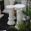 Adornos de Columna Romana Europea Casa Jardín Patio Boda Decoración Balcón Retro Maceta Exterior Base para Maceta