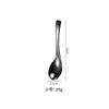 Cuchara Acero Inoxidable 304 Cuchara de Sopa Engrosada para Uso Doméstico, Adecuada para Beber Sopa, Comer, Cuchara Estilo Chino, Cuchara Redonda para Postre al Por Mayor