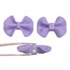 Nudo de bola de masa de goma con sensación de lazo material de cuentas hecho a mano DIY carcasa de teléfono móvil casera accesorios de pasador de pelo de pegamento de crema