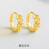 Pendientes de plata de ley 925 con forma de flor y hebilla para mujer, estilo coreano, con circonita y camelia, para novia, pendientes colgantes para estudiante.