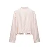 Blazer Feminino Transfronteiriço AliExpress Primavera 2026 Novo Estampado Floral Manga Longa Slim Fit 4341706