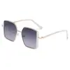 Gafas de sol de metal personalizadas europeas y americanas para niños y niñas, gafas de sol para niños de TikTok, nuevas, populares en línea, transmisión en vivo, gafas para niños, moda