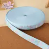 2.5cm Estilo Étnico Estilo Pastoral Flor de Ciruelo Bordada DIY Moño Accesorios para el Cabello Accesorios Ropa Cinta Jacquard