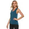 Chaleco de yoga cruzado para mujer de Europa y Estados Unidos talla grande transpirable chaleco deportivo espalda hueca fitness espalda hermosa chaleco de secado rápido
