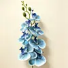 Flores Artificiales al por Mayor para Decoración de Bodas, Orquídeas Mariposa de Película 3D, Flores Artificiales Realistas de Alta Gama