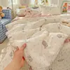 2026 Nuevo Estilo Hilo de Pompón Fresca y Ligera Cubre Cama Colcha de Verano Colcha de Aire Acondicionado Juego de Cuatro Piezas