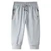 2026 Verano Transfronterizo Nuevo Algodón Pantalones Cortos Deportivos Holgados Absorbentes de Sudor Transpirables para Hombre Pantalones de Hombre
