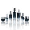Frasco de Vidro Cosmético Personalizado 30ml Frasco para Essência Loção Creme Frasco Pequeno Preto Frasco Spray para Tônico Igual