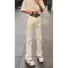 Jeans Scimitar Masculino Novo Outono e Inverno 2025 Versátil High Street Simples Retrô Casual Slim Reta