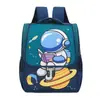 Mochila de jardín de infantes para niños pequeños, linda bolsa de doble hombro de dibujos animados, bolsa espacial para niños de 3 a 7 años, adorable mochila pequeña, transfronteriza