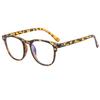 2023 nuevo vintage arroz uña luz azul gafas de computadora hombres y mujeres versión coreana de miopía terminada fabricantes al por mayor