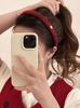 Diadema de Año Nuevo para Mujer 2024 Nueva Diadema de Terciopelo de Calavera Alta de Gama Alta Accesorios para el Cabello de Año Nuevo Otoño e Invierno Horquilla Retro