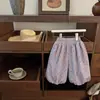 [Novidades de Outono] Torta de Pasta de Taro! Conjunto original, super fofo, de moletom com gravata borboleta e calça pantalona de bolinhas roxas para meninas