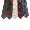 Camisa de Flores Grandes Distintiva Estilo Retro Creativo Divertido de Hong Kong de 7 cm Tuku Corbata Mujer