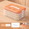 Caja para albóndigas portátil de gran capacidad para el hogar, multicapa, con temporizador, para almacenar alimentos congelados rápidamente, para refrigerador