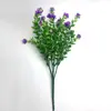 Plantas Verdes Artificiais, Flores Artificiais, Flores de Plástico, Eucalipto Camélia de 7 Pontas, Arranjo de Plantas para Varanda Externa, Plantas Verdes Artificiais