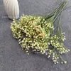 108 Flores Artificiales de Gipsofila de Plástico Duro Decoración de Boda para el Hogar Decoración de Escena de Salón de Bodas Fabricante Venta al Por Mayor